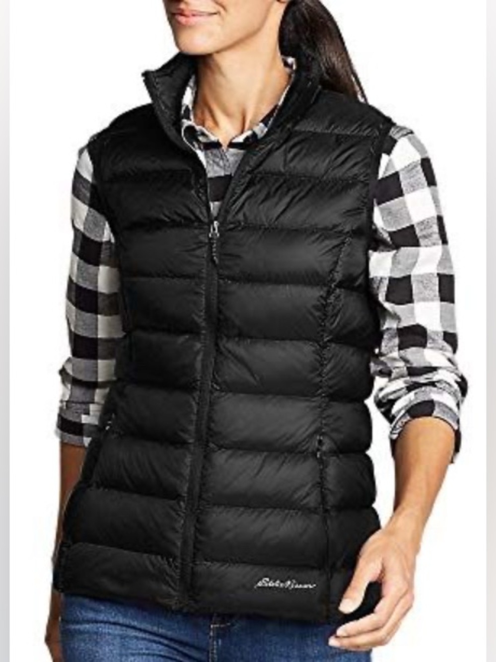 Eddie Bauer - NEW - Women's Cirruslite Down Vest in black